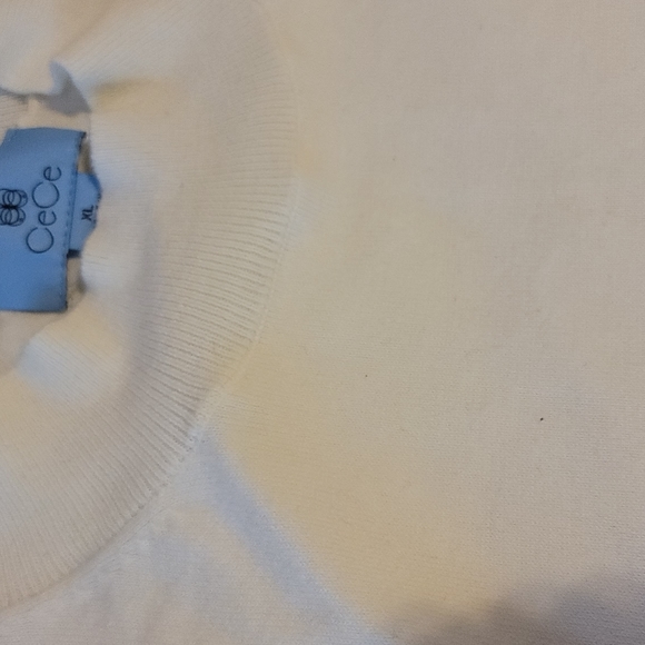 Cece clip dot mock neck sweater - Picture 6 of 7